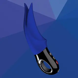 FUN FACTORY VOLTA VIBRATING STIMULATOR SAPPHIRE BLUE