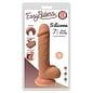 CURVE TOYS EASY RIDER SILICONE  7" VANILLA