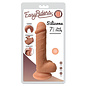 CURVE DILDO EASY RIDER SILICONE LIGHT 7"