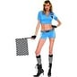 MUSIC LEGS MUSIC LEGS RACER COSTUME  M/L