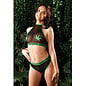 FANTASY LINGERIE FANTASY TOP & PANTY SET DOPE BLACK