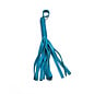 FOXTAILS FOXTAILS SOFT FLOGGER 12" AQUA