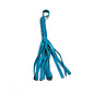 FOXTAILS SOFT FLOGGER 12" AQUA