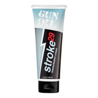 GUN OIL STROKE 29 MASTURBATION CREAM 3.3OZ