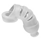 OXBALLS HUNKY JUNK SILICONE CHASTITY CAGE ICE