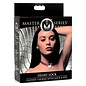 MASTER SERIES CHOKER HEART LOCK & KEY LEATHER