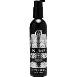 MASTER SERIES "NUMB" DESENSITIZING LUBE H20 8OZ