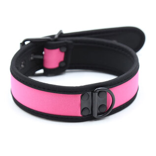 PLESUR COLLAR NEOPRENE D RING PINK