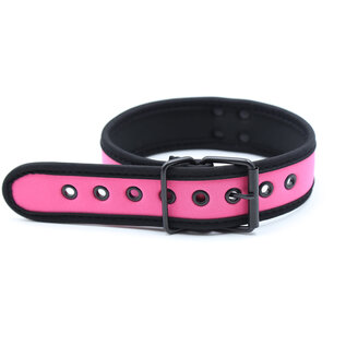 PLESUR COLLAR NEOPRENE D RING PINK