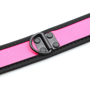 PLESUR COLLAR NEOPRENE D RING PINK