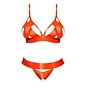 STRAP TEASE BRA AND CROTCHLESS PANTY