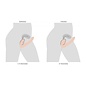 STRAP U STRAPLESS STRAP ON ERGO W/REMOTE LIGHT