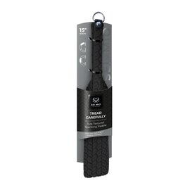 PADDLE TREAD CAREFULLY TEXTURED 15" BLACK