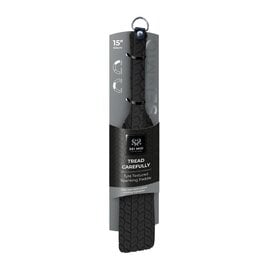 SILICONE PADDLE TREAD CAREFULLY 15" BLACK