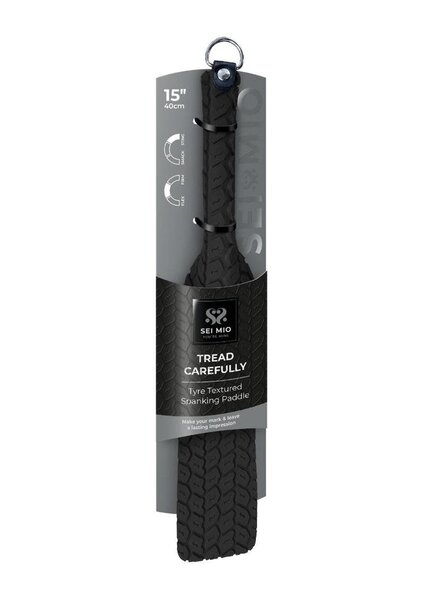 PADDLE TREAD CAREFULLY SILICONE 15" BLACK
