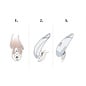 LOVEHONEY WOMANIZER MARILYN MONROE CLIT STIM BLACK MARBLE