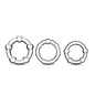 BLUSH COCK RING SET STAY HARD BEADED
