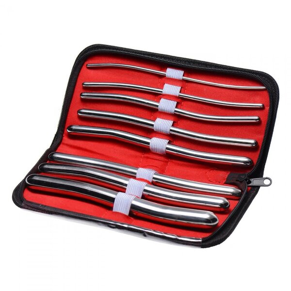 HEGAR URETHRAL SOUNDING RODS STAINLESS 8 PC