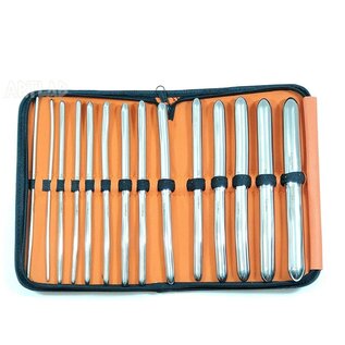 HEGAR URETHRAL SOUNDING RODS STAINLESS 8 PC