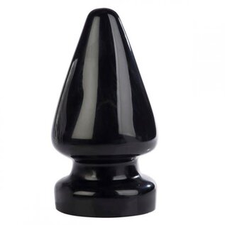 XR BRAND XXXL CONE ANAL PLUG BLACK