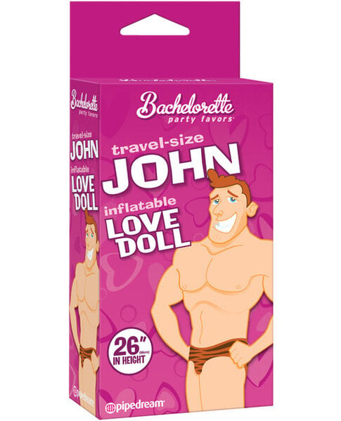 PIPEDREAM BLOW UP DOLL LOVE JOHN TRAVEL SIZE