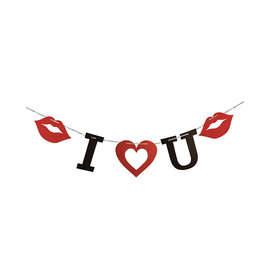 BANNER I HEART YOU WITH LIPS