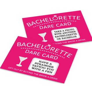 "O" HEAVENS SCRATCHERS BACHELORETTE DARE SET OF 8