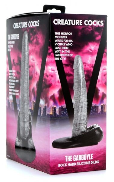 XR DILDO CREATURE COCK GARGOYLE ROCK HARD 9"
