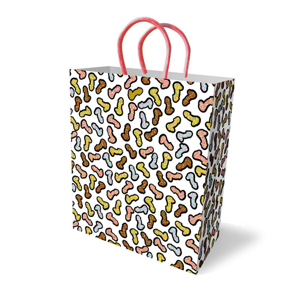 LITTLE GENIE GLITTERATI PENIS GIFT BAG