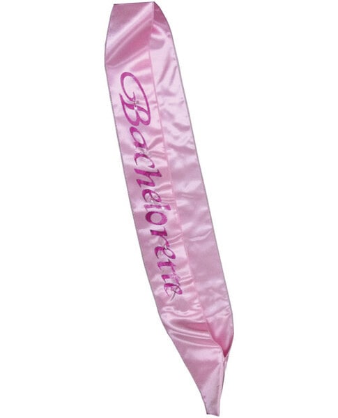 OMG INTERNATIONAL BACHELORETTE FLASHING SASH PINK