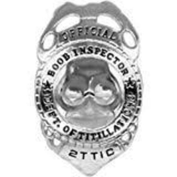 KHEPER BOOB INSPECTOR BADGE