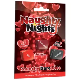 DICE NAUGHTY NIGHTS RAUNCHY DARE