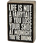 BOX SIGN YOU'RE DRUNK