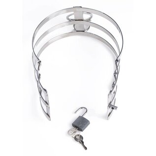 XR POSTURE COLLAR MASTER SERIES TRINITY 3 RING STAINLESS STEEL