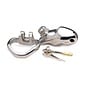 XR BRAND RIKERS STAINLESS STEEL CHASTITY CAGE WITH LOCK