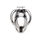 MASTER SERIES RIKERS STAINLESS STEEL CHASTITY CAGE WITH LOCK