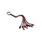SPORTSHEETS FLOGGER SAFFRON CAT O' NINE RED/BLACK