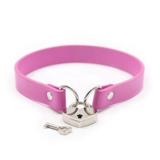 PLE'SUR BODY PRODUCTS LOCK OF LOVE HEART LOCK COLLAR