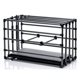 MASTER SERIES ADJUSTABLE OBEDIENCE CAGE WITH PADDED BOARD