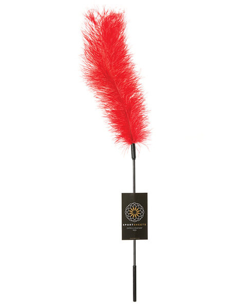 OSTRICH FEATHER TICKLER