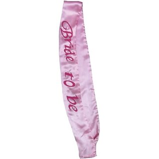 BRIDE TO BE FLASHING SASH