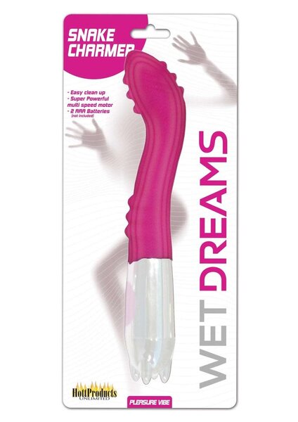 HOTT PRODUCTS WET DREAMS SNAKE CHARMER RIDGED VIBE
