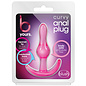 BLUSH B YOURS CURVY ANAL PLUG PINK