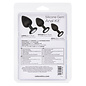 CALIFORNIA EXOTICS SILICONE GEM ANAL KIT BLACK