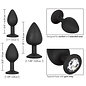CALIFORNIA EXOTICS SILICONE GEM ANAL KIT BLACK