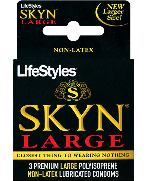 LIFESTYLES SKYN ELITE LARGE LATEX FREE 3 PACK