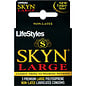 LIFESTYLES SKYN ELITE LARGE LATEX FREE 3 PACK