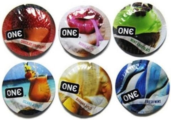 ONE CONDOM FLAVORED SINGLE