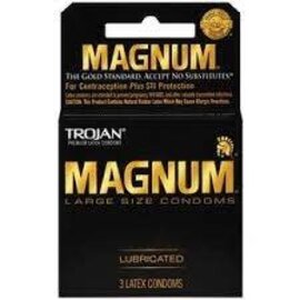 TROJAN MAGNUM CONDOM 3 PACK