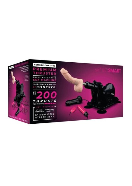 WHIPSMART SEX MACHINE PREMIUM THRUSTER W/REMOTE
